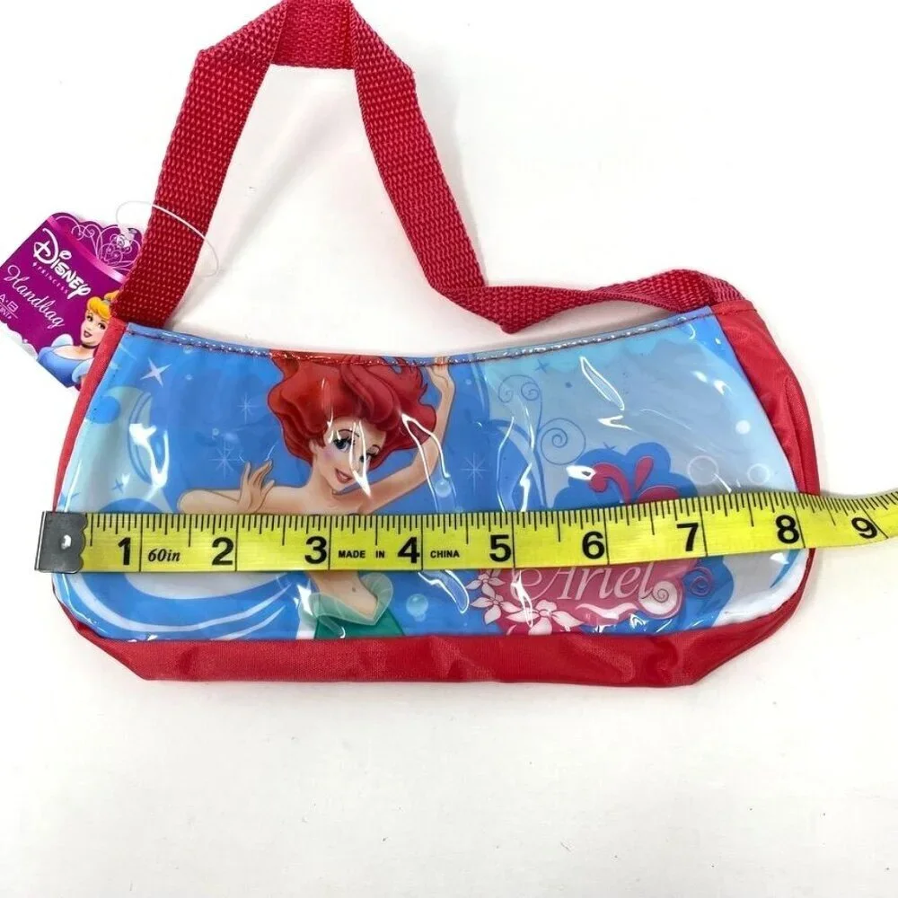 Disney Princesses Ariel Mermaid Mini Kids Purse Pink NWT Dress Up Pretend Play